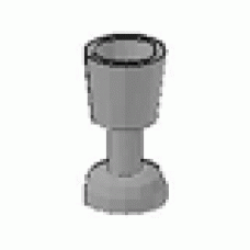 Part 2343 Light Gray Minifig, Utensil Goblet
